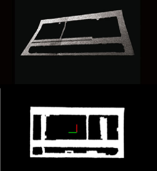 Adhesive Application Inspection for Large Bus Door Frames